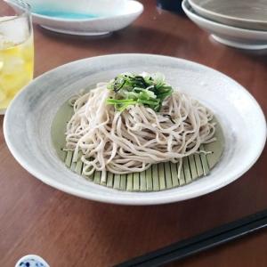 (在庫品)和食器 ツルっとお蕎麦セット ザルそば 竹ス付き 白早瀬(欠品時約1ヶ月程度)