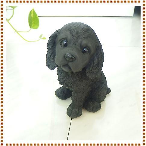 《在庫品》横浜炭物語プリティードッグ犬シリーズ コッカースパニエル お洒落 可愛い 子いぬ 仔イヌ ...
