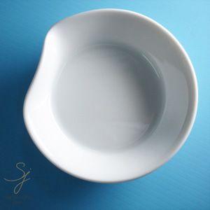 ドリッププチディッシュ 白い食器｜sara-cera