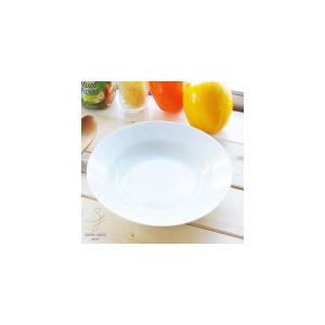白い食器のスタンダードフレンチホワイト ポタージュスープディッシュ 21cm｜sara-cera