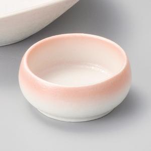 和食器 小さなピンク吹丸 小鉢 小皿 豆皿 7.2×3cm うつわ 陶器 おしゃれ おうち｜sara-cera