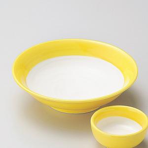 和食器 黄白刺身鉢 15.8×4.3cm うつわ 陶器 おしゃれ おうち　※小鉢は別売りです｜sara-cera
