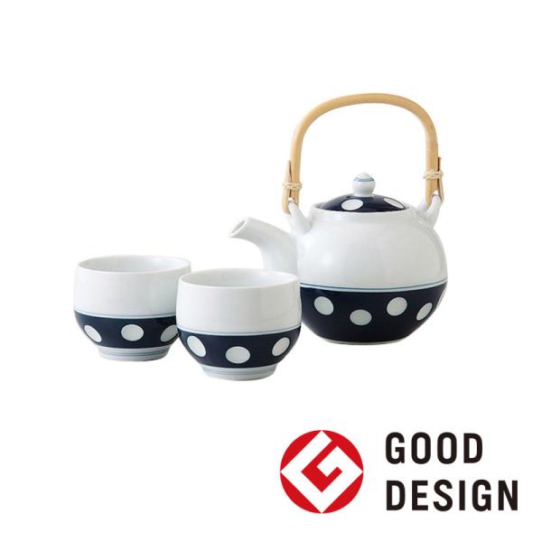 茶器 セット 有田焼 水玉 茶の間 10951