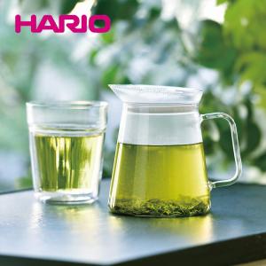 HARIO ハリオ 耐熱 ガラス フタなし 急須 ティーポット・クリア 450 おしゃれ 可愛い F...