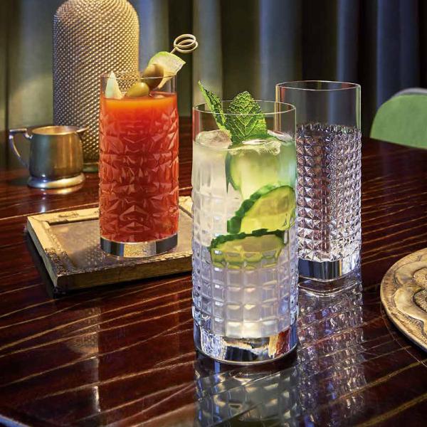 ハイボールグラス 酎ハイグラス タンブラー SONhyxクリスタル Bormioli Luigi ボ...