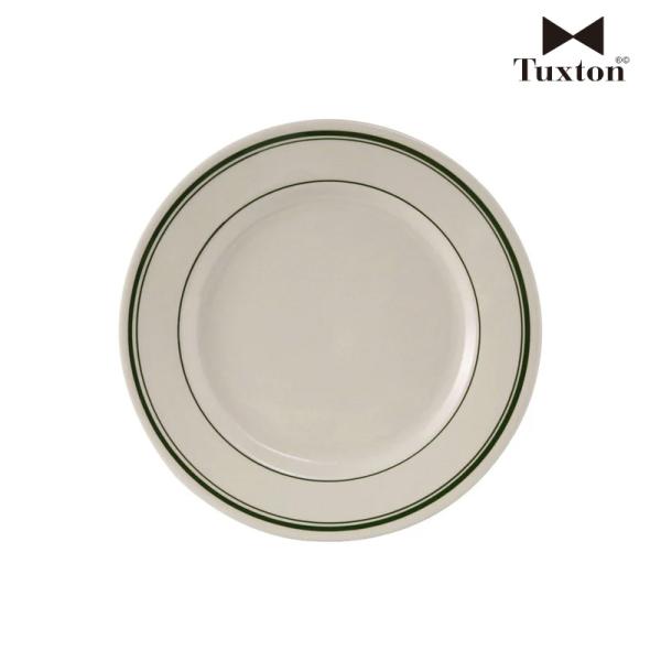 お皿 23cm 7吋 メインディッシュプレート パスタ皿 デザートプレート Tuxton Green...