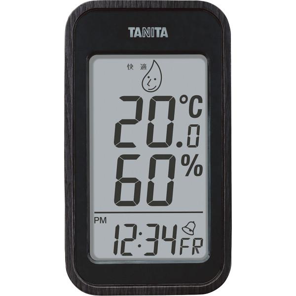 タニタ デジタル温湿度計 TT-572-BK ギフト