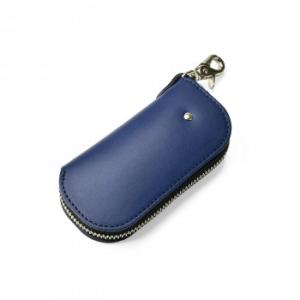 LUGGEX ラジェックス レザーキーケース ネイビーブルー 35-0204-80