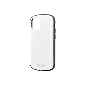LEPLUS iPhone 12 mini 超軽量・極薄・耐衝撃ハイブリッドケース PALLET AIR ホワイト LP-IS20PLAWH｜saradakan-tuboiten