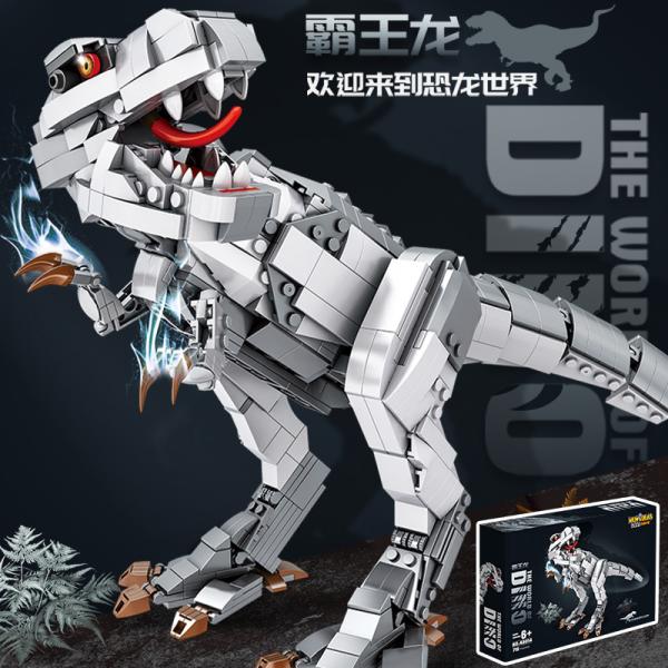 LEGO レゴ 互換 ブロック 恐竜 ティラノサウルス 719pcs 可動式 知育玩具 ミニフィグ ...