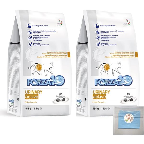 フォルツァディエチ ( FORZA10 ) 猫 療法食 ウリナリー アクティブ 454g × 2袋 ...