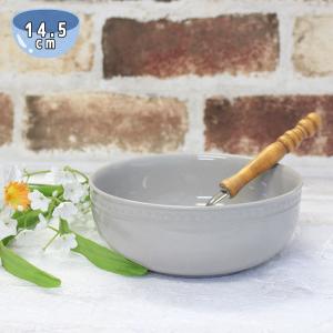 サラダボウル サラダ鉢 食器 シリアルボウル 煮物鉢 シチュー ロールキャベツ 中鉢 業務用食器 / グレードットレリーフ 14.5cmサラダボウル
