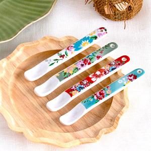 マドラー スプーン 食器 陶製 花柄 美濃焼 ...の詳細画像3
