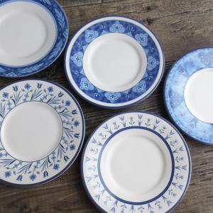 パン皿 洋食器 プレート 藍色 ネイビー 青色...の詳細画像1