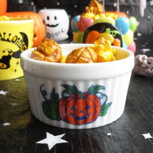 ココット スフレ ハロウィン 陶器 デザートカ...の詳細画像2