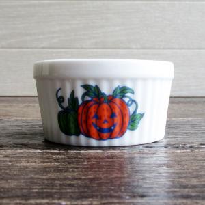ココット スフレ ハロウィン 陶器 デザートカ...の詳細画像5