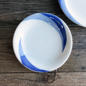 ブルーウェーブ クープ皿・小 15.7cm / 白地 丸いお皿 青いライン入り 業務用 大量注文OK 洋食器風 美濃焼 丸皿