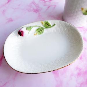 大倉陶園 美品 OKURA 金蝕バラ 中皿 2枚 ペア 20cmプレート ケーキ