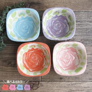 大皿 盛り皿 プレート 日本製 バラ 薔薇 パスタ オムライス 陶磁器