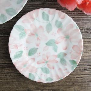 ブルーダニューブ ケーキ皿 17.2cm / Blue Danube ケーキプレート 花型