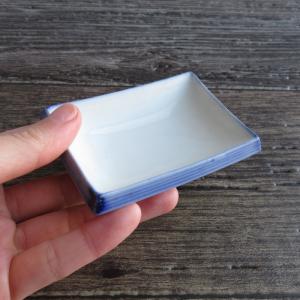 小皿 8.2cm 和食器 醤油皿 淡いブルー ...の詳細画像5