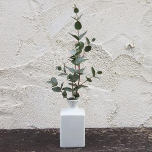 一輪挿し 花瓶 陶器 ミニ 白 四角 インテリ...の詳細画像3
