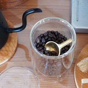 おしゃれなコーヒーメジャースプーン［《可》b2c 真鍮/ブラス