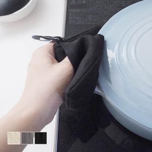 リネン製のおしゃれなミトン［《可》b2c リネン ミトン］