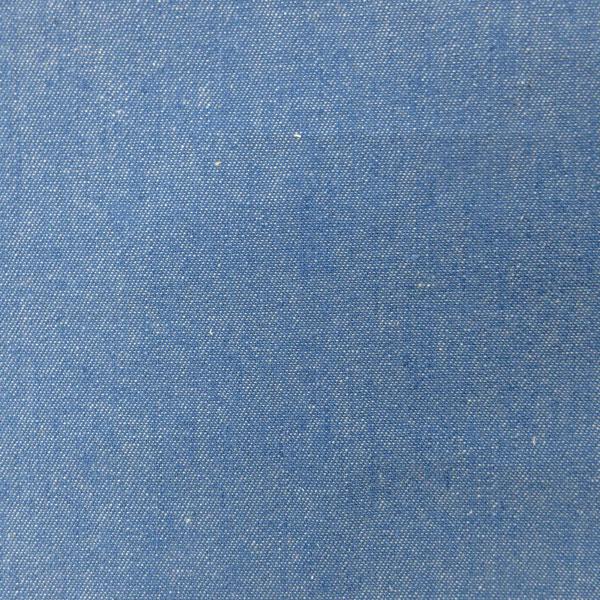 綿麻混ソフトワッシャーキャンバス（2559）デニム調pt（サックス）  生地巾108cm 数量1（5...