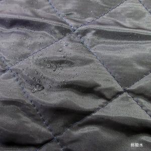 片面キルト弱撥水生地(YBSK64)黒ネイビー...の詳細画像5