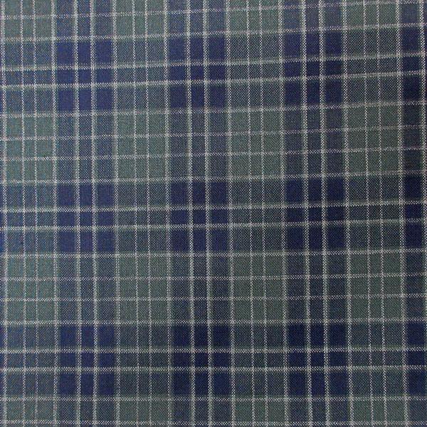 ポリエステルウール混織生地（薄地）（YEX652）先染めチェック柄　  生地巾150cm 数量1（5...