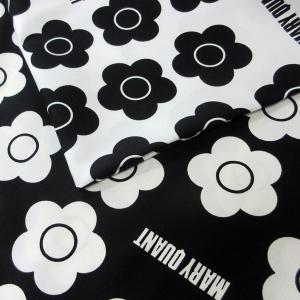 綿オックスフォードPT生地（AP1020-2）〜MARY  QUANT〜デイジー　110cm巾　数量1（50cm）700円  日本製
