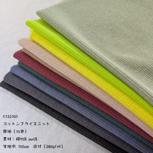 コットン40/スパンフライスニット(13210...の詳細画像1