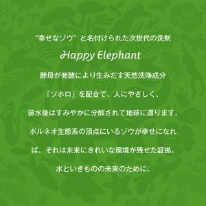 台所洗剤 ハッピーエレファント 野菜・食器用洗...の詳細画像3