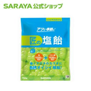 熱中症対策 匠の塩飴 マスカット味 750g - サラヤ公式