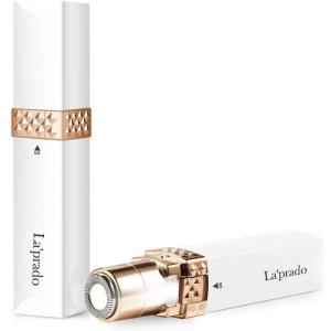 La’pradoレディースシェーバー 女性用シェーバー 水洗い可能 電動 シェーバー 小型 携帯便利 脱毛シェーバー