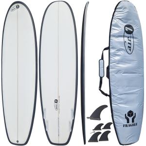 229cm ロングボード 7ft 6in x 23in surfboard ハードケース付き