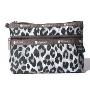 レスポートサック　メゾン ド リーファー　ボストンバッグ　ポーチ　レオパード柄 レスポートサック メゾン ド リーファー ボストンバッグ ポーチ