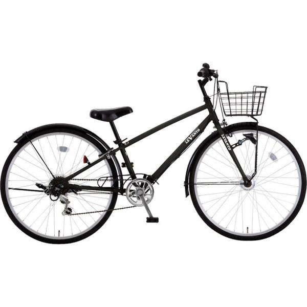 子供用自転車 シオノ レヴァント 24 外装6段 オートライト (フラットブラック) 24CS-HD...