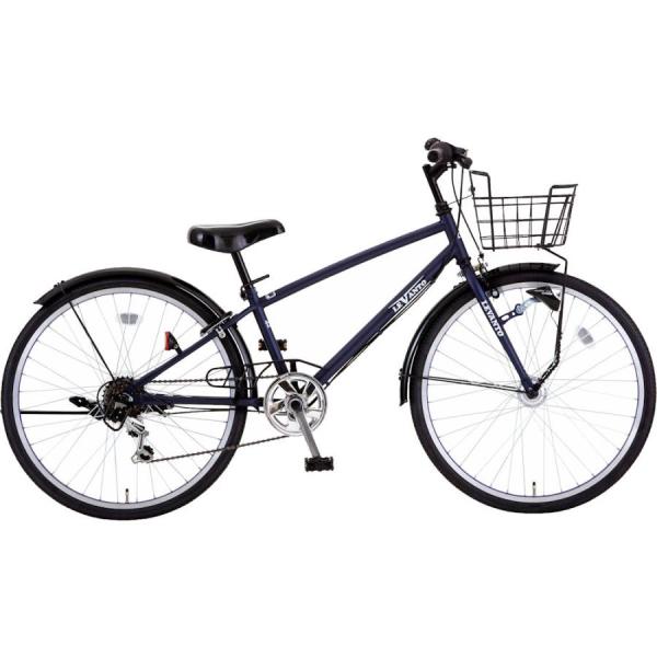 子供用自転車 シオノ レヴァント 24 外装6段 オートライト (フラットネイビー) 24CS-HD...
