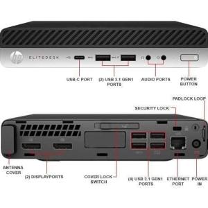ミニPC 中古デスクトップ HP EliteD...の詳細画像3