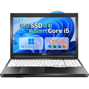 中古ノート パソコン 富士通 LIFEBOOK A574 第4世代Corei5 メモリ8GB SSD256GB マルチ カメラ Windows11 Microsoftoffice2021  テンキー　15型｜sas-store