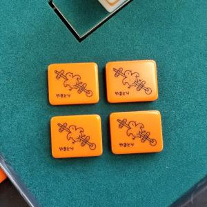 全自動麻雀卓 龍鳳CFゴールド枠 中古OH洗浄品 自動配牌ドラ出し 牌