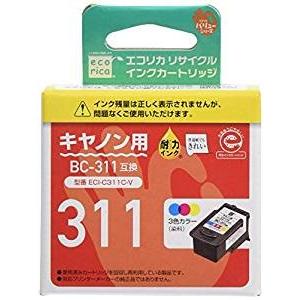 エコリカ リサイクルインクカートリッジ Canon BC-311 PIXUS エコリカ リサイクルインクカートリッジ Canon BC-311 PIXUS
