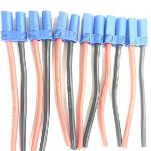 Hengfuntong-Elec 充電用コネクター 変換コード 3ペア EC5 EC 5 コネクター EC 5 オスメスコネクタ EC5 オス メス