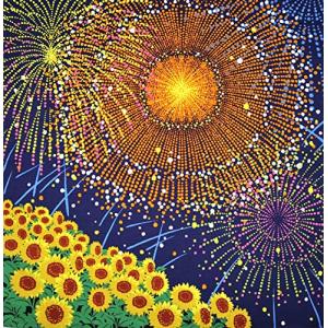 丸全 風呂敷 綿風呂敷 シャンタン盛夏 約50×50cm