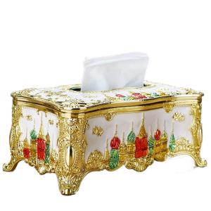 gentillesse ロココ調 雑貨 姫系 インテリア ティッシュケース つめかえ キラキラ ロココ調 アンティーク 雑貨