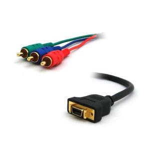 3Aカンパニー D端子ケーブル D端子  -コンポーネント  変換ケーブル 0.3m VAD-DVY03