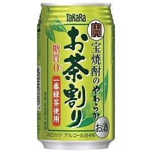 宝酒造　宝焼酎のやわらかお茶割り335ml×24本×２ケース (合計48本)