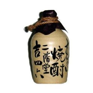 吉四六 二階堂酒造 麦焼酎 壺（陶器・つぼ・1.8L） 1800ml : お酒とお